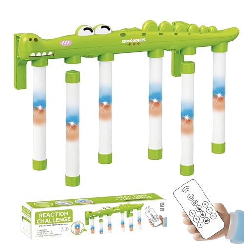 Pomurom Reflex Spiel,Handgeschwindigkeitsspiel Stäbchen-Fangspiel | Interaktives Reaktionsspielzeug Mit Fernbedienung Für Teenager Geburtstag Pomurom Reflex Spiel,Handgeschwindigkeitsspiel Stäbchen-Fangspiel | Interaktives Reaktionsspielzeug Mit Fernbedienung Für Teenager Geburtstag von Pomurom