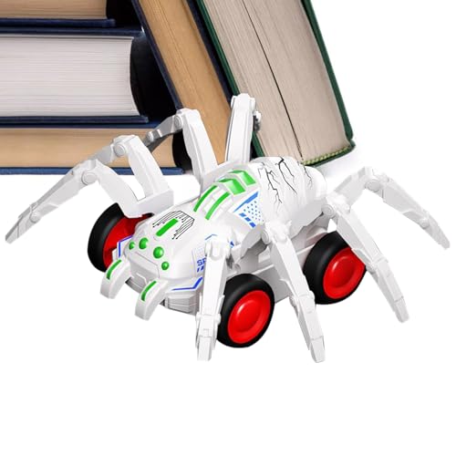 Spielzeugautos In Spinnenform - Inertieantrieb Zug-Auto - Pädagogisches lustiges Fahrzeug für und Mädchen für Indoor, Outdoor, Park, Party, von Pomurom