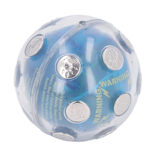 Elektroschock-Ball, Kompakter Elektroschock-Spielball, Leicht zu Halten, Lustige Spannung für Zusammenkünfte (Blue) von Pongnas