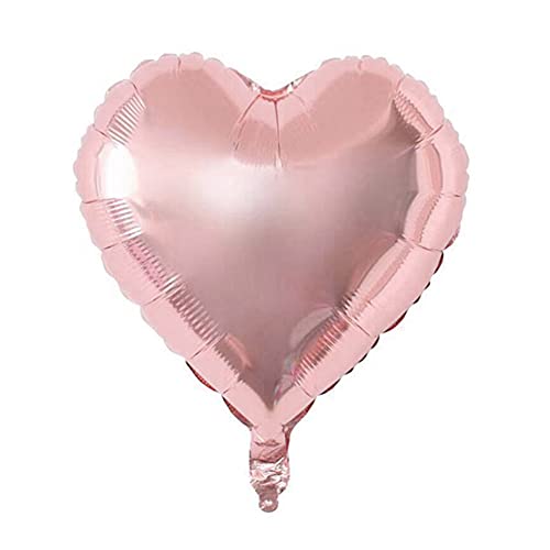 Pongnas Dekoration Ballon, Ballomfolienballons Party Hochzeits Geburtstagdekor 10pcs 10 "Herz Aluminium Folienballons Party Hochzeits Geburtstagdekoration (Champagner Gold) von Pongnas