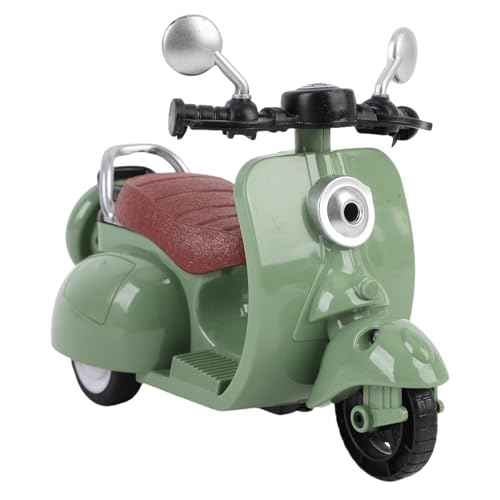 Pongnas Electric Doll Scooter Mini-Batterie-Fahrzeug für Puppen mit Reibungslosen Rollrädern Stilvoller ABS-Desktop-Dekoration (Green) von Pongnas