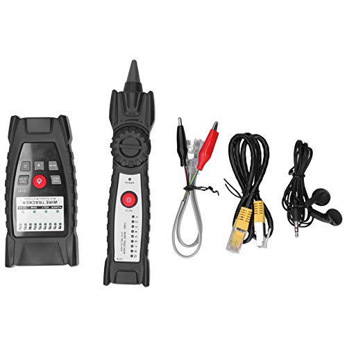 Pongnas Netzwerkkabellinien -Lokator Multifunktion RJ11 RJ45 Drahtfinder mit Taschenlampe für Professionelle Elektriker von Pongnas