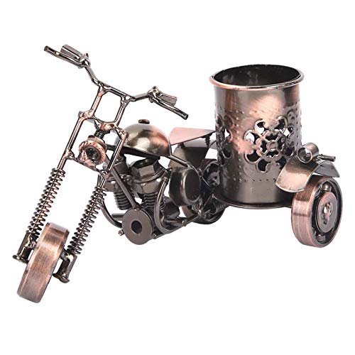 Pongnas Vintage Motorradmodell Stifthalter Ständer Ornamente Büro Home Desktop Dekor für Schlafzimmer Bars Cafes Restaurants Hochzeitsfeier Pongnas Vintage Motorradmodell Stifthalter Ständer Ornamente Büro Home Desktop Dekor für Schlafzimmer Bars Cafes Restaurants Hochzeitsfeier von Pongnas