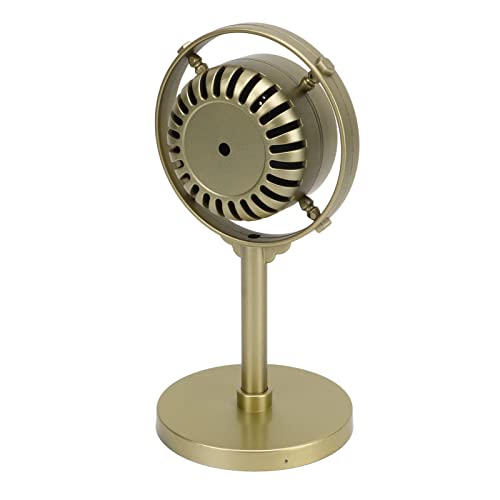 Retro-Mikrofon-Requisite, Klassische Hohe Simulationsdekoration, Gefälschtes Mikrofonmodell Im Alten Stil für Kostümpartys (Gold) von Pongnas