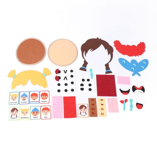 Soziale Emotionale Spiele für und Kleinkinder, das Gefühl, Soziale Emotionale Lernaktivitäten zu Spüren, Spielzeug Interaktives Bildungsspielzeug Lustiger Gesichtsspiele für Soziale Emotionale Spiele für und Kleinkinder, das Gefühl, Soziale Emotionale Lernaktivitäten zu Spüren, Spielzeug Interaktives Bildungsspielzeug Lustiger Gesichtsspiele für von Pongnas