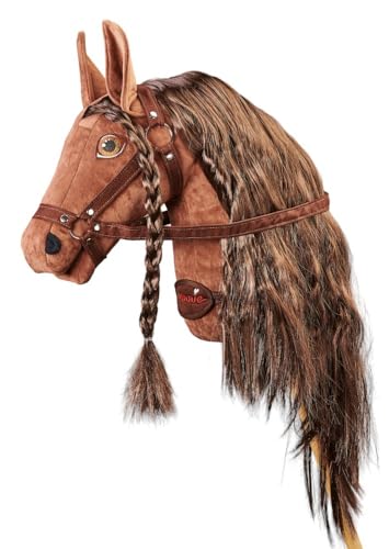 PONNIE Steckenpferd Ponnie Hazel, Hobby Horse, Pferde Spielzeug für Kinder, mit handgemalten Augen, hergestellt in Einer geschützten Werkstatt Size S PONNIE Steckenpferd Ponnie Hazel, Hobby Horse, Pferde Spielzeug für Kinder, mit handgemalten Augen, hergestellt in Einer geschützten Werkstatt Size S von Ponnie