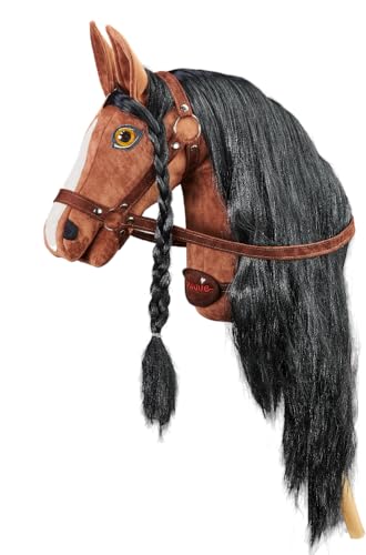 PONNIE Steckenpferd Ponnie Lucky A3, Hobby Horse, Pferde Spielzeug für Kinder, mit handgemalten Augen, hergestellt in Einer geschützten Werkstatt PONNIE Steckenpferd Ponnie Lucky A3, Hobby Horse, Pferde Spielzeug für Kinder, mit handgemalten Augen, hergestellt in Einer geschützten Werkstatt von Ponnie