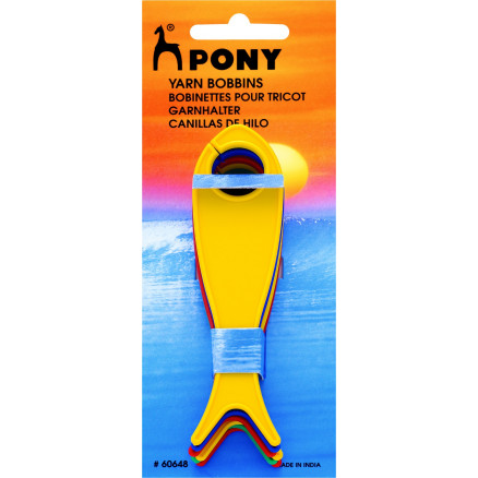 Pony Garnhalter groß Fisch Farbenmix 11x3 cm - 6 Stk Pony Garnhalter groß Fisch Farbenmix 11x3 cm - 6 Stk von Pony