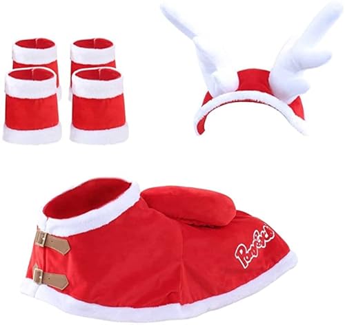 PonyCycle Einhorn reiten auf Spielzeug Weihnachtskostüm Größe 3 für Alter 3–5, für Modell U/K/N Größe 3 Einhorn von PonyCycle