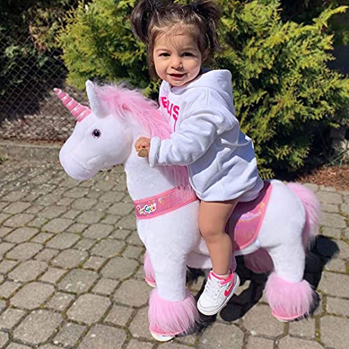 PonyCycle Offizielle Klassisch U-Serie Reiten auf Einhorn Spielzeug Plüsch Lauftier Rosa Einhorn für 3-5 Jahre Kleine Größe U302 PonyCycle Offizielle Klassisch U-Serie Reiten auf Einhorn Spielzeug Plüsch Lauftier Rosa Einhorn für 3-5 Jahre Kleine Größe U302 von PonyCycle