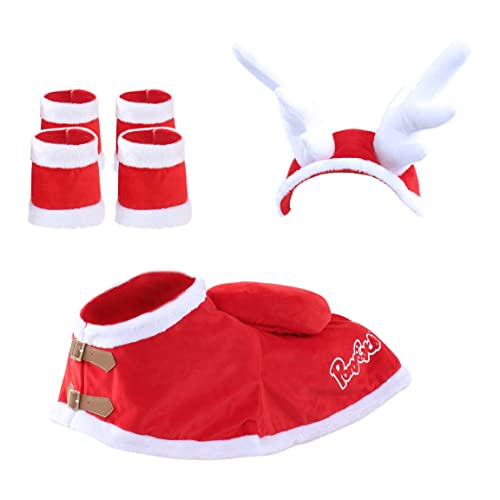 PonyCycle Reiten Sie auf Pferd Einhorn Spielzeug Weihnachtskostüm Mittel (passend für Modell U/K/N Größe 4 für Alter 4-7) von PonyCycle