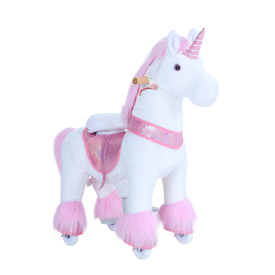 PonyCycle® Pink Unicorn mit Bremse - groß von Ponycycle