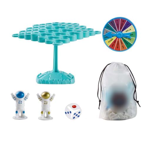 Poo4kark -, gestapeltes Schachspielzeug, Astronaut, Kinder-Lernspielzeug, gestapeltes, interaktives Eltern-Kind-Spiel Für Erwachsene Lustig (Blue, One Size) von Poo4kark