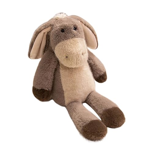 Poo4kark Emotionale Tier Serie Cartoon Esel Esel Stubborn Esel Puppe Emotionale Tier Puppe Kissen Kinder (C, A) von Poo4kark