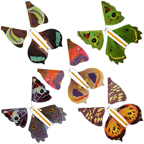 Poo4kark Metall Unterstützung Fliegen Requisiten Kinder Party Liefert Zufällige Designs Kinder (Green, 12x11x1cm) von Poo4kark