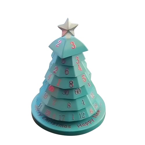 Poo4kark Toy Weihnachts-Klassiker-Produkte, Weihnachtsbaum-Würfel für Feiertage, Garten-Party-Dekoration, lustige Geschenke (Blue, One Size) von Poo4kark