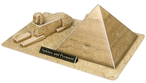 POP Out World 3D Puzzle - World Architecture Series "The Sphinx and the Great Pyramid of Giza - Egypt" von Pop Out World