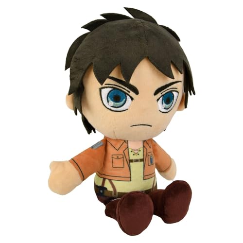 Popbuddies - Attack On Titan - Eren Yeager - Plüsch/Plush Figur/Toy - 29cm - original & lizensiert von Popbuddies