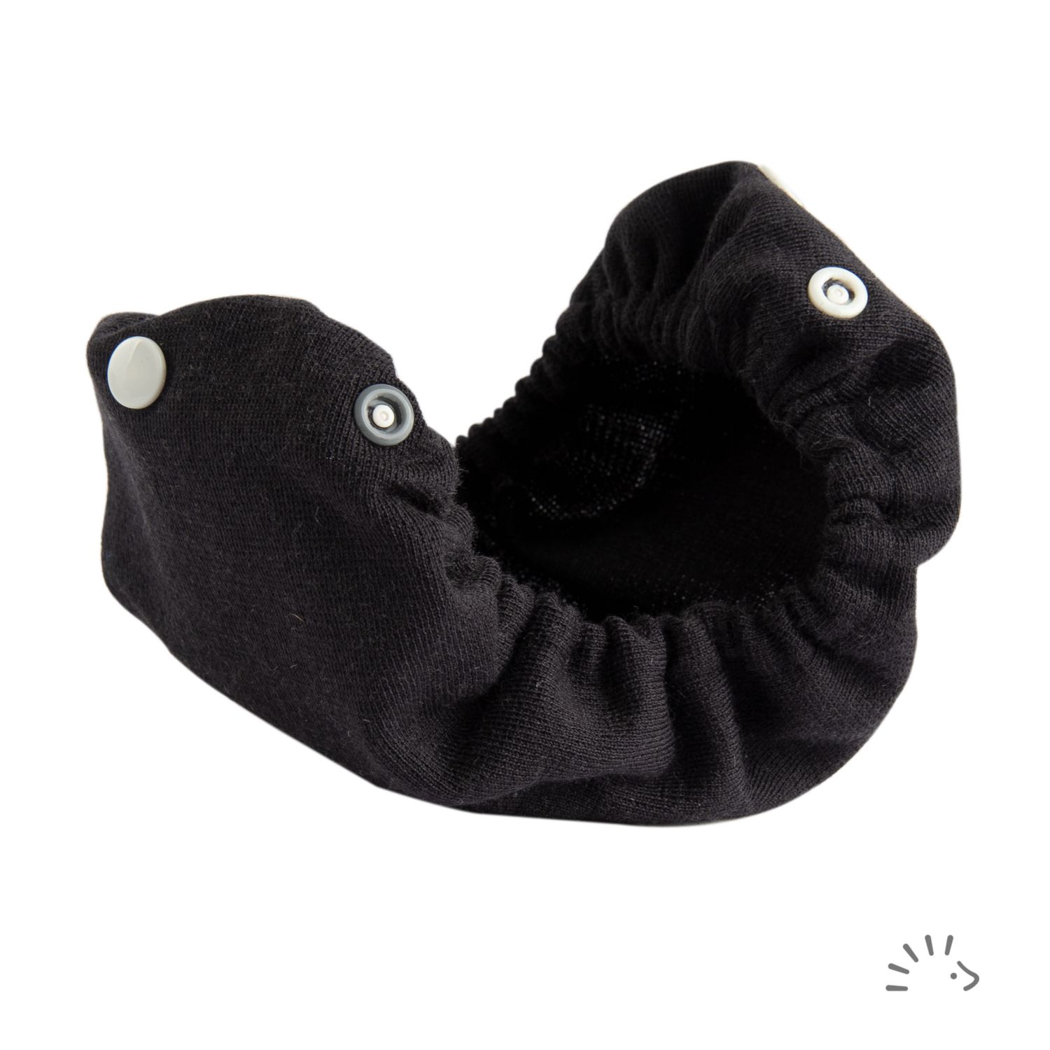 Popolini Easyfree Wanne/Innenwindel aus Wolle - Grafit M (5 - 10 kg) von Popolini