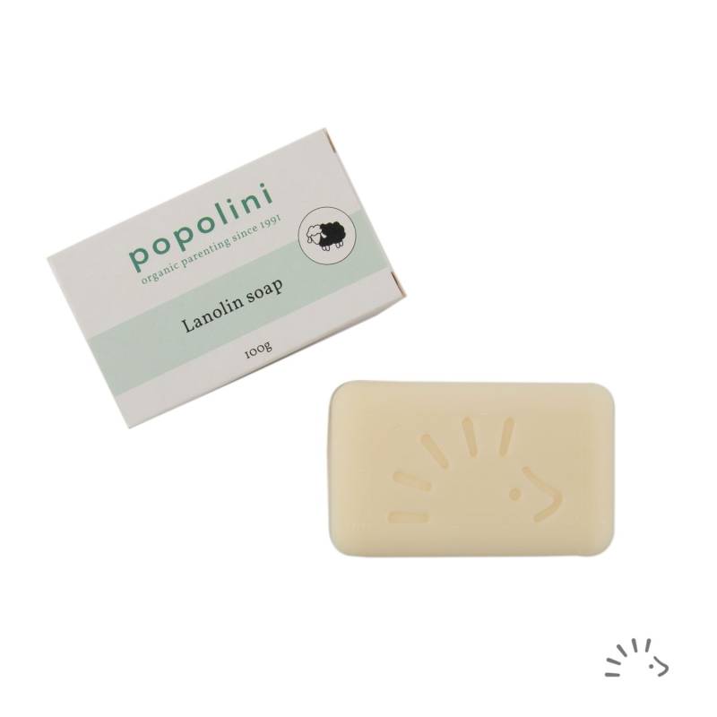 Popolini Lanolinseife (100 Gramm) - von Popolini
