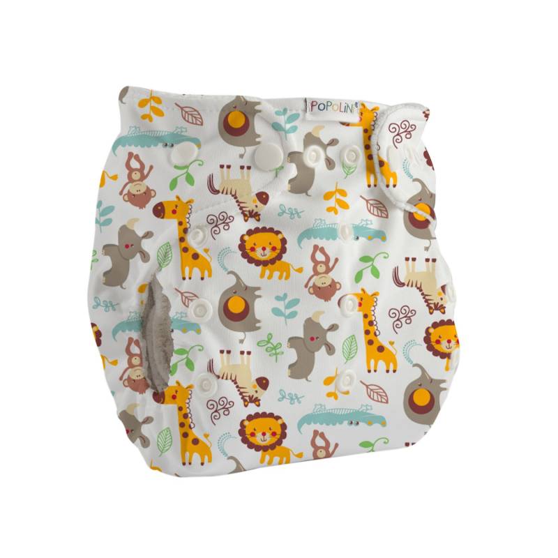 Popolini Snap2Fit Überhose One Size - Wildlife von Popolini
