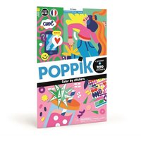 Mosaikposter Be Happy von Poppik