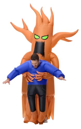 Poptrend Aufblasbares Kostüm, gruseliger Geisterbaum, Entführung, Personenkostüm für Erwachsene, aufblasbare Geisterbaum-Kostüme, Halloween-Kostüme, für Männer und Frauen, lustige Poptrend Aufblasbares Kostüm, gruseliger Geisterbaum, Entführung, Personenkostüm für Erwachsene, aufblasbare Geisterbaum-Kostüme, Halloween-Kostüme, für Männer und Frauen, lustige von Poptrend