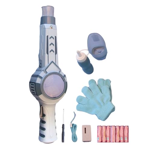Porceosy Rauchblasenmaschine, elastischer Blasen-Nebelstab, interaktiver bunter Seifenblasen-Maker für Mädchen und Jungen, perfekt für Partys im Freien, Gartenspiel und Sommerspaß, Blau A Porceosy Rauchblasenmaschine, elastischer Blasen-Nebelstab, interaktiver bunter Seifenblasen-Maker für Mädchen und Jungen, perfekt für Partys im Freien, Gartenspiel und Sommerspaß, Blau A von Porceosy