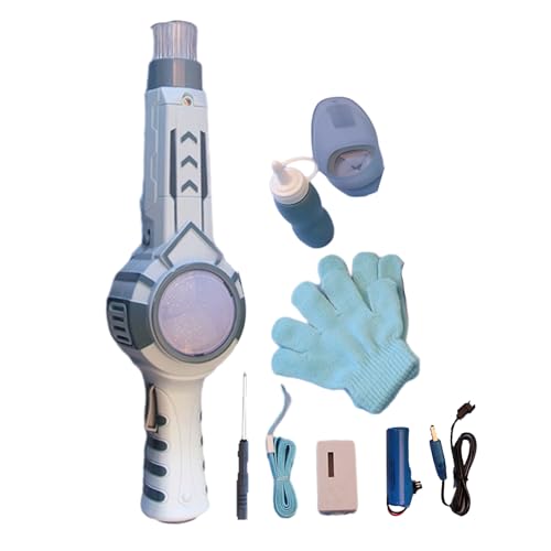 Porceosy Rauchblasenmaschine, elastischer Blasen-Nebelstab, interaktiver bunter Seifenblasen-Maker für Mädchen und Jungen, perfekt für Partys im Freien, Gartenspiel und Sommerspaß, Blau B Porceosy Rauchblasenmaschine, elastischer Blasen-Nebelstab, interaktiver bunter Seifenblasen-Maker für Mädchen und Jungen, perfekt für Partys im Freien, Gartenspiel und Sommerspaß, Blau B von Porceosy