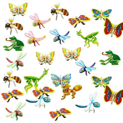 3D-Rätsel für Kinder 50pcs Tier thematisch pädagogisch niedliche Cartoon 3D Jigsaw Puzzle Lebendige DIY Praxis-On-Entwicklungskindspielzeuggeburtstag Geschenke, Thema 1 3D-Rätsel für Kinder 50pcs Tier thematisch pädagogisch niedliche Cartoon 3D Jigsaw Puzzle Lebendige DIY Praxis-On-Entwicklungskindspielzeuggeburtstag Geschenke, Thema 1 von Porgeel