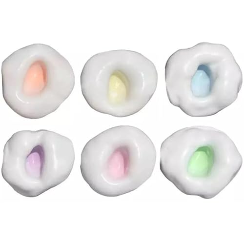 6 -pcs -Stressbälle, farbenfrohe Sandkugeln mit Klebstoff für alle Altersgruppen, tragbare formbare Angstzustände für Büro, Schule oder Reisen 6 -pcs -Stressbälle, farbenfrohe Sandkugeln mit Klebstoff für alle Altersgruppen, tragbare formbare Angstzustände für Büro, Schule oder Reisen von Porgeel