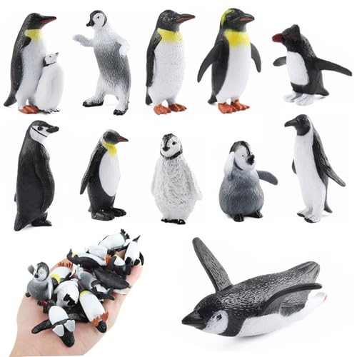 Mini -Penguin -Figuren, 11pcs realistische Pinguinfiguren, Plastikpinguinspielzeug, frühe pädagogische Tierfiguren für Partybevorzugungen Kuchen -Topper -Geburtstagsgeschenk Mini -Penguin -Figuren, 11pcs realistische Pinguinfiguren, Plastikpinguinspielzeug, frühe pädagogische Tierfiguren für Partybevorzugungen Kuchen -Topper -Geburtstagsgeschenk von Porgeel