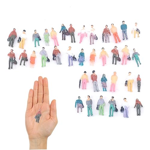 Personenbevölkerung Abbildungen 1: 150 Wine People Pose Scale Model Miniaturzüge Architektur 100pcs posieren von Porgeel
