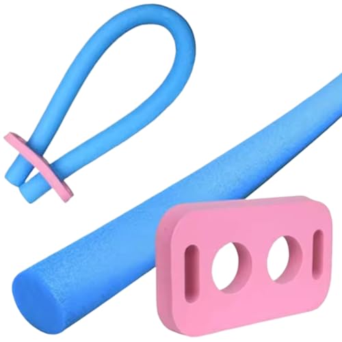 Poolnudel mit quadratischen Anschluss, Flexibler, biegbarer Schwimmnudel, leichtem Schaumpool Schwimmer für Schwimmbad, Trainingshilfe und schwimmende Betten von Porgeel