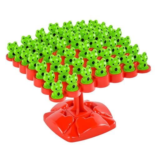 Porgeel Frog Balance Game, Zwei-Spieler-Kinderfrosch-Spielzeug-Spielzeug-Set, Eltern-Kind-Interaktives für Kinder Erwachsene Porgeel Frog Balance Game, Zwei-Spieler-Kinderfrosch-Spielzeug-Spielzeug-Set, Eltern-Kind-Interaktives für Kinder Erwachsene von Porgeel