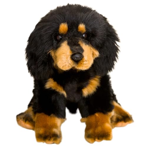 Porgeel Hund ausgestopfte Tiere, 15 Zoll weiches Hund Plüschspielzeug, realistisches ausgestopftes, süßes Tier für Jungen und Mädchen präsentieren Geschenk, tibetischer Mastiff Porgeel Hund ausgestopfte Tiere, 15 Zoll weiches Hund Plüschspielzeug, realistisches ausgestopftes, süßes Tier für Jungen und Mädchen präsentieren Geschenk, tibetischer Mastiff von Porgeel