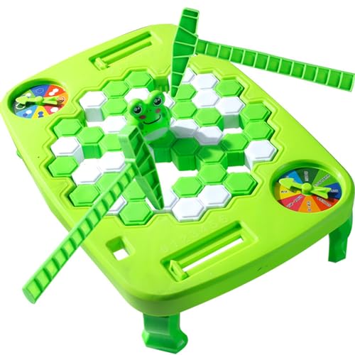 Porgeel Ice Breaker Game 1 Set Parent-Kind niedliche Frosch Honeycomb Kids Games Cartoon Developmental Interactive Family Games für 3+ von Porgeel