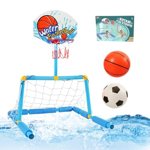 Porgeel Pool Basketball Hoop 3-in-1 schwimmend Basketball Hoop Mächtige Auftrieb Wasser & Fußball Schwimmbad Kinder Spiel Spielzeug für Kinder Porgeel Pool Basketball Hoop 3-in-1 schwimmend Basketball Hoop Mächtige Auftrieb Wasser & Fußball Schwimmbad Kinder Spiel Spielzeug für Kinder von Porgeel