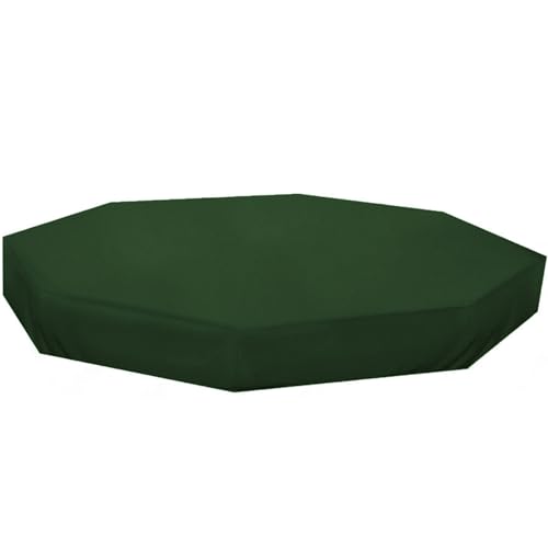 Porgeel Sandkastenabdeckung wasserdichte sechseckige 84.3x78.4x9.1 Oxford Stoff UV Schutz staubdes Sandkastenabdeckung für Garten im Freien, Grün, Grün Porgeel Sandkastenabdeckung wasserdichte sechseckige 84.3x78.4x9.1 Oxford Stoff UV Schutz staubdes Sandkastenabdeckung für Garten im Freien, Grün, Grün von Porgeel