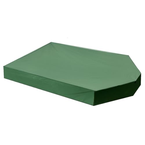Sandkastenabdeckung wasserdichtes Oxford-Stoff Sandkastenabdeckung Anti-UV-staubdes Sandkasten, 63x44.5x8.7 Bootsform Sandkasten mit Kordelstring für Außen Sandkastenabdeckung wasserdichtes Oxford-Stoff Sandkastenabdeckung Anti-UV-staubdes Sandkasten, 63x44.5x8.7 Bootsform Sandkasten mit Kordelstring für Außen von Porgeel