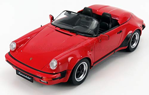 KK-SCALE 1/18 911 3.2 SPEEDSTER 1989 RED KKDC180451 von Porsche