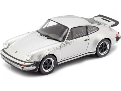 Porsche 911 Turbo 3.0, silber, 1974, Modellauto, Fertigmodell, Welly 1:24 Porsche 911 Turbo 3.0, silber, 1974, Modellauto, Fertigmodell, Welly 1:24 von Porsche