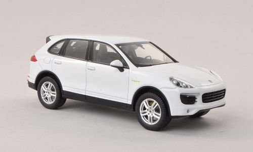 Porsche Cayenne S e-hybrid (92A), Weiss, 2014, Modellauto, Fertigmodell, Minichamps 1:43 von Porsche