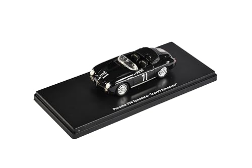 Porsche Kompatibel 356 Speedster #71 Steve's Speedster/Mc Queen schwarz Schuco Maßstab 1:43 von Porsche