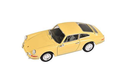 Porsche Kompatibel 911 2.0 1964, gelb, Welly, Maßstab/Scale 1:24 Museum von Porsche