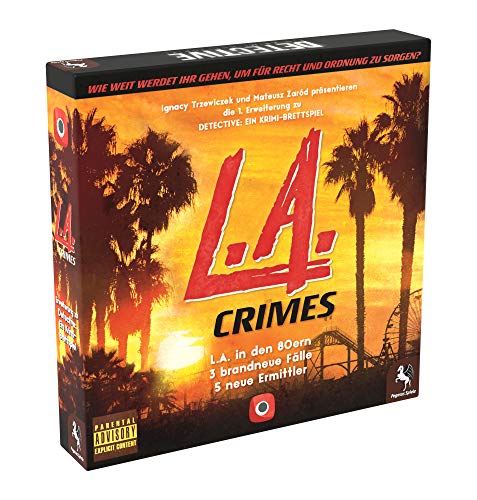 Pegasus Spiele 57507G - Detective: L.A. Crimes [Erweiterung] (Portal Games) von Portal Games