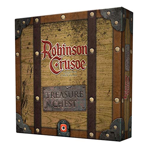 Portal Games , Robinson Crusoe: Treasure Chest , Board Game , Ages 14+ , 1 to 4 Players , 60 to 120 Minutes Playing Time Portal Games , Robinson Crusoe: Treasure Chest , Board Game , Ages 14+ , 1 to 4 Players , 60 to 120 Minutes Playing Time von Portal Games