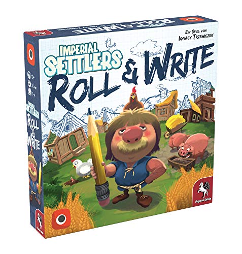 Portal Games 51970G - Imperial Settlers: Roll & Write von Portal Games