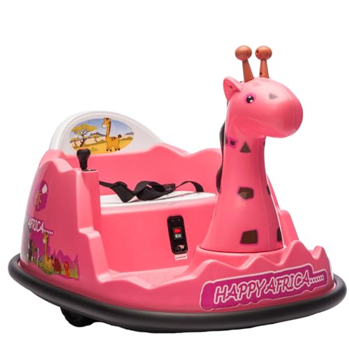 Autoscooter für Kinder, Elektroauto mit 360° Rotation, LED-Lichtern, Fernbedienung und Musik, Elektro-Bumper-Car für Kinder von 2-5 Jahren Autoscooter für Kinder, Elektroauto mit 360° Rotation, LED-Lichtern, Fernbedienung und Musik, Elektro-Bumper-Car für Kinder von 2-5 Jahren von PortoAlegre