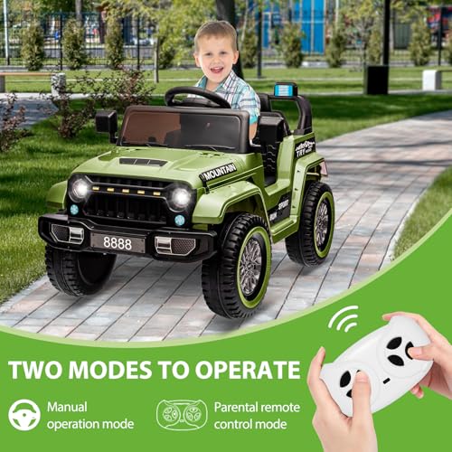 Elektroauto Kinder 6v 4,5Ah – Elektrisches Kinderfahrzeug Mit Spritzgussrädern & Stabilem PP-Sitz, Batteriebetriebenes Spielzeugauto Für Jungen & Mädchen, Sicherer Fahrspaß Drinnen & Draußen von PortoAlegre